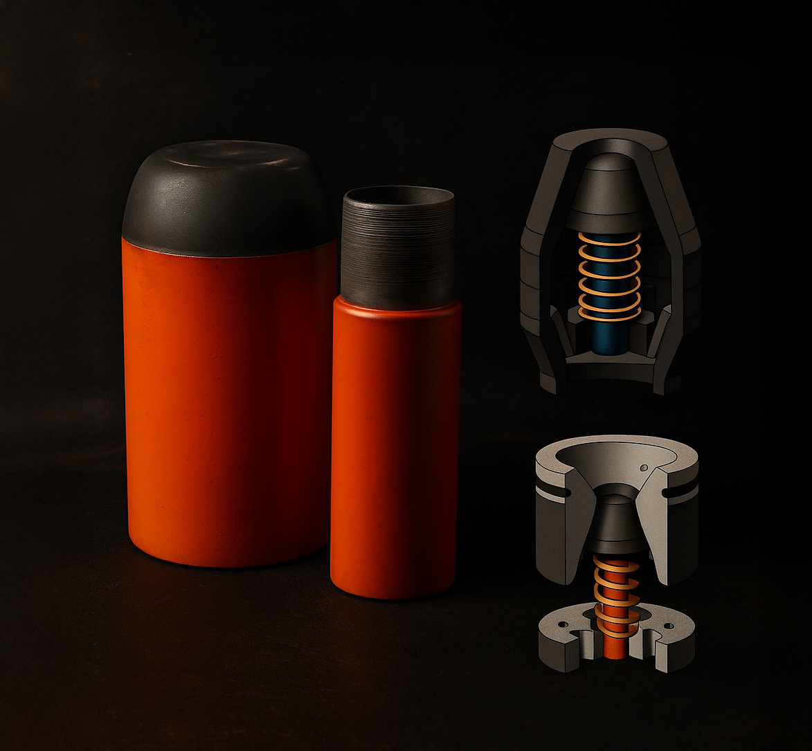 Summit Casing Equipment Float Equipment Displayed For Oilfield Cementing Operations